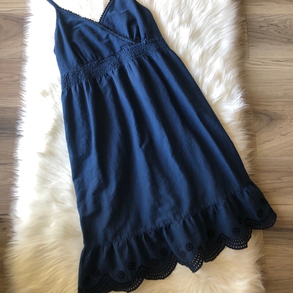 Converse Dresses & Skirts - Converse One Star Navy Dress with Eyelet Details